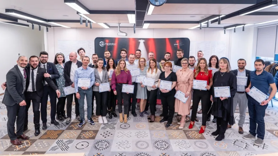 Atelier Empretec – grupul unei cohorte, la final